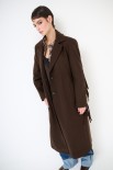 CAPPOTTO LUNGO CON FRANGE DIETRO MORO
